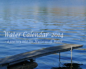 Water Calendar 2014 cover page